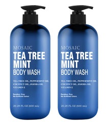 AnatoliaDaphne Tea Tree Body Wash bottle-pump ready for refreshing daily cleanse
