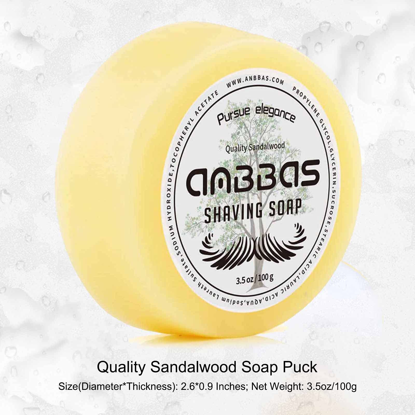 Anbbas total shaving set neatly arranged for daily grooming.