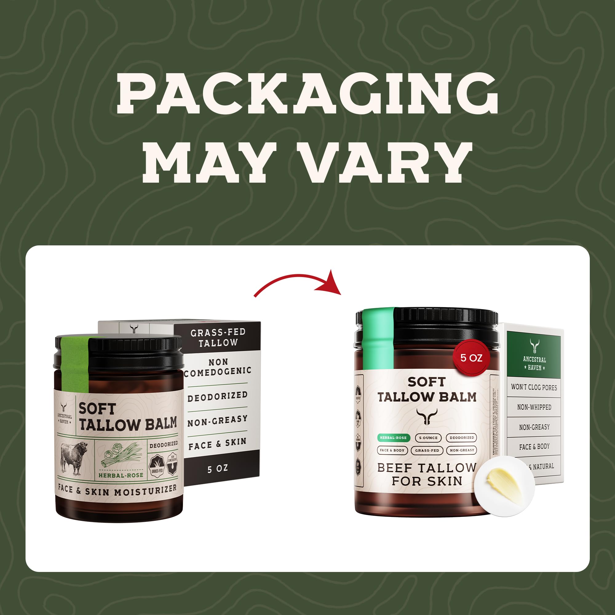 Ancestral Haven tallow moisturizer leaves soft, silky finish after application