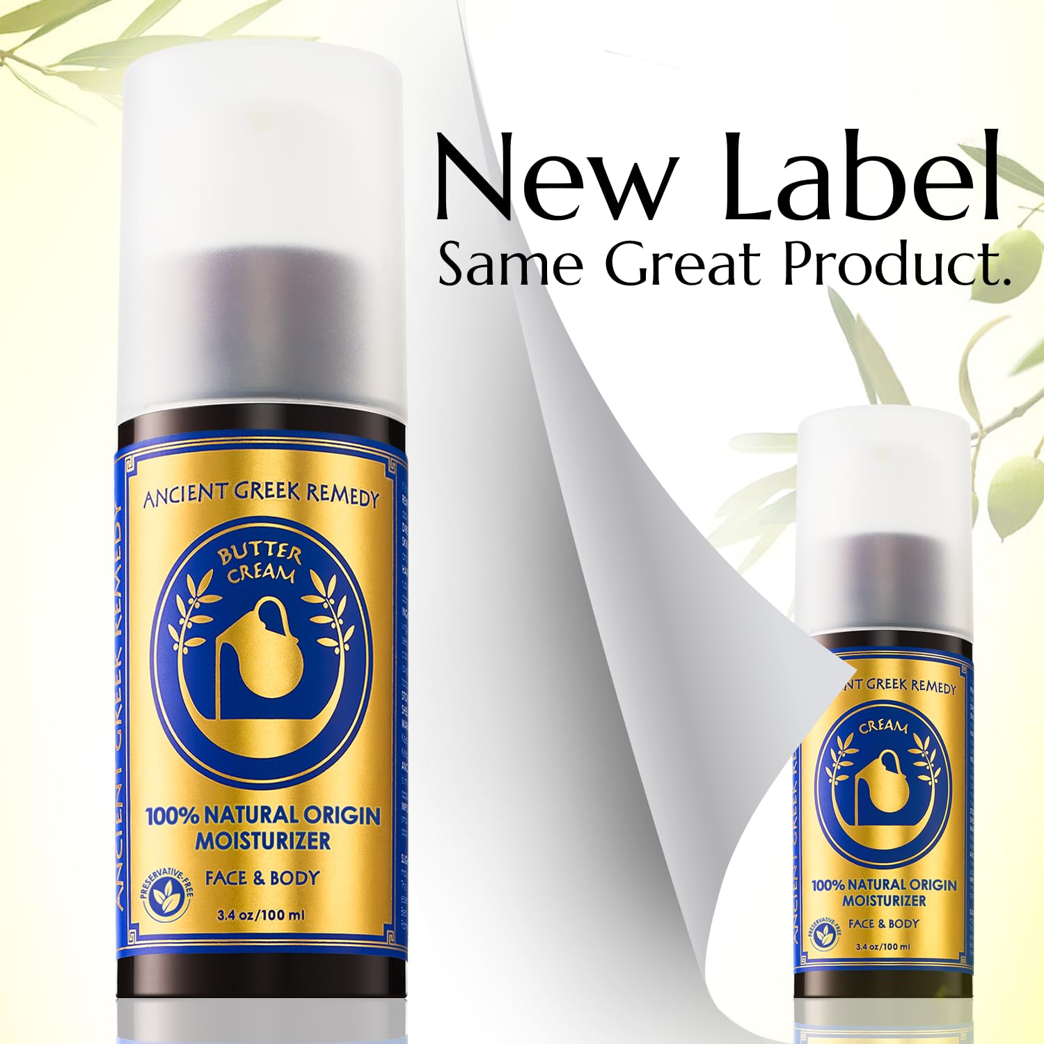 Ancient Greek Remedy day and night cream packaging