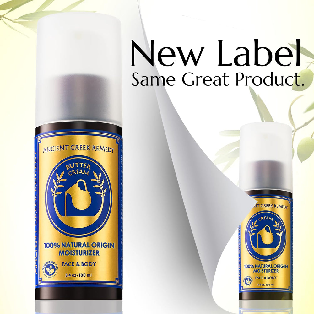 Ancient Greek Remedy day and night cream packaging