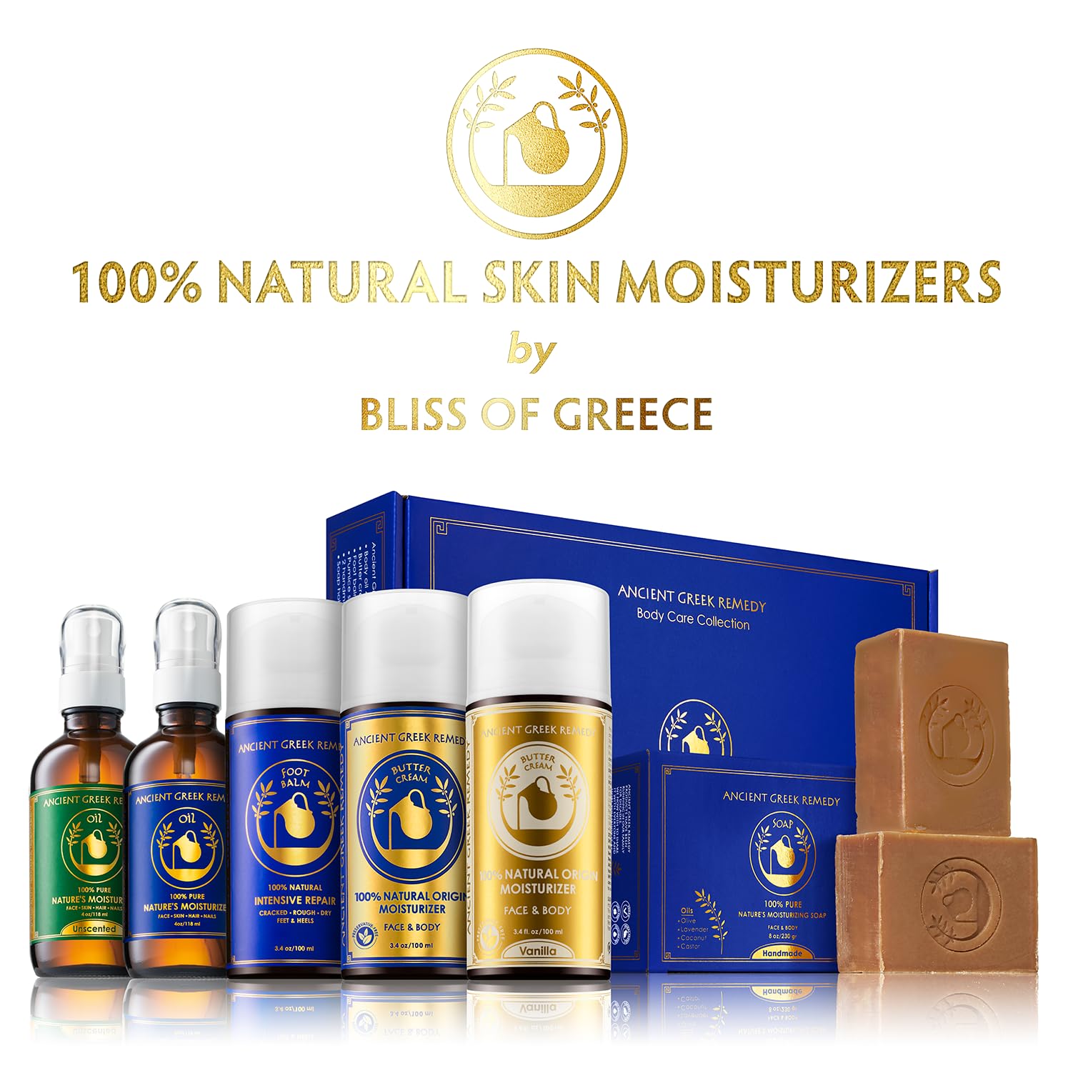 Ancient Greek Remedy Vanilla Butter Cream vanilla scent evokes spa-like self-care ritual