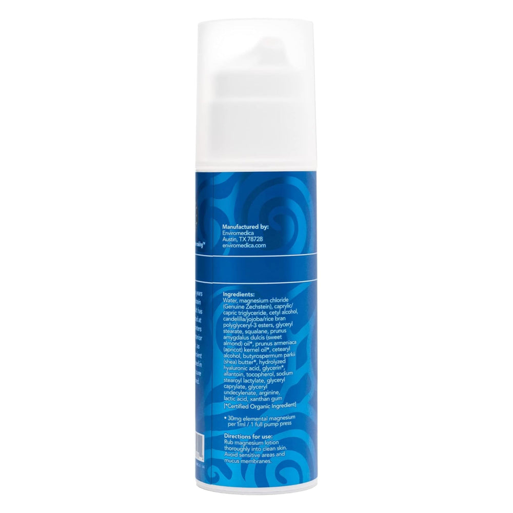 Ancient Minerals 5oz lotion packaging ready for daily use