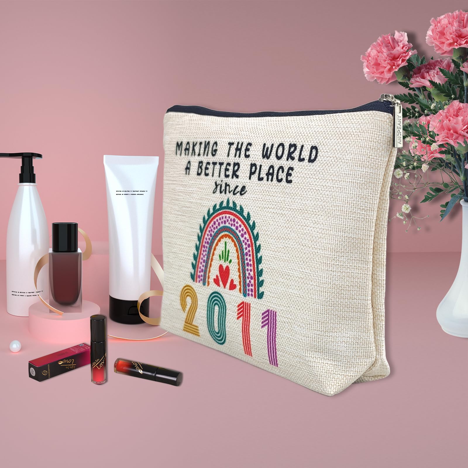 ancpeany gift idea for sisters and daughters fits makeup essentials with style.