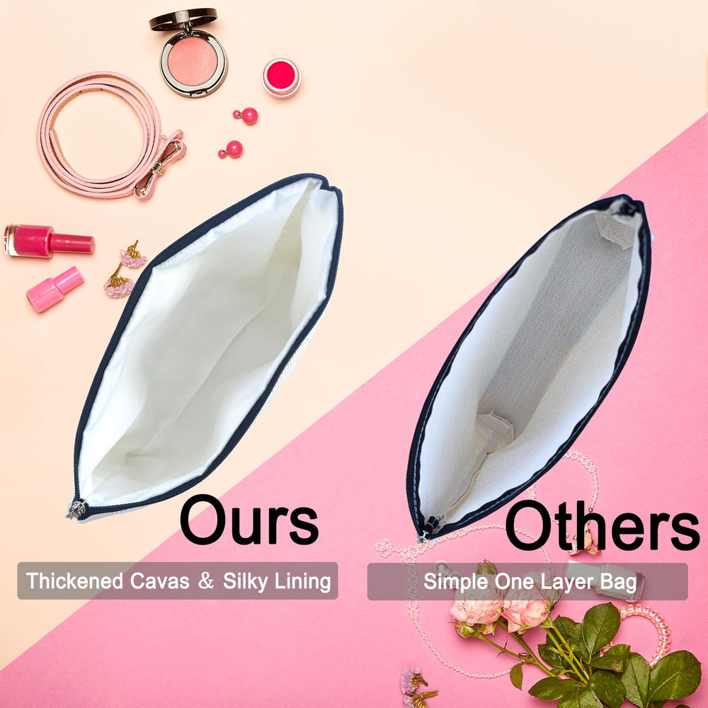 Ancpeany travel-friendly makeup bag keeps cosmetics organized on trips