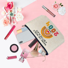 ancpeany travel cosmetic pouch compact and durable for on-the-go beauty routines