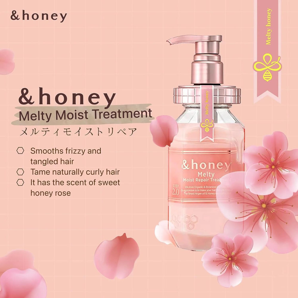 And Honey Melty Moist Repair set box signals premium, daily hydration routine.