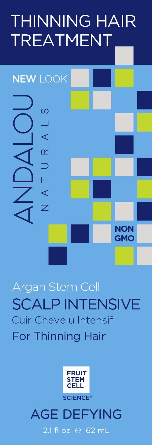 Andalou Naturals Argan Stem Cell Scalp Intensive dropper ready for precise scalp nourishment