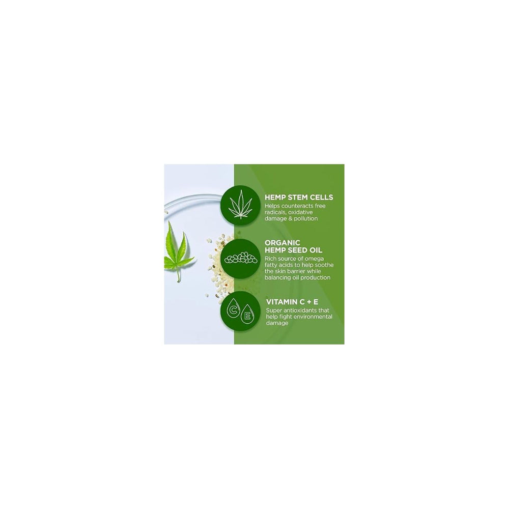 Andalou Naturals CannaCell Dreamy Night Cream texture swatch reveals creamy thickness.