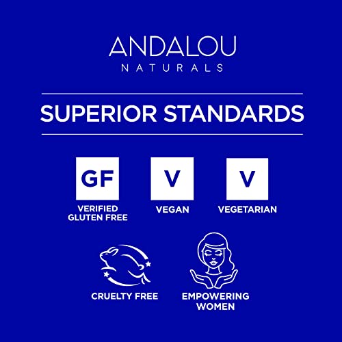 Andalou Naturals Face Mist applied on skin for instant hydration and radiance