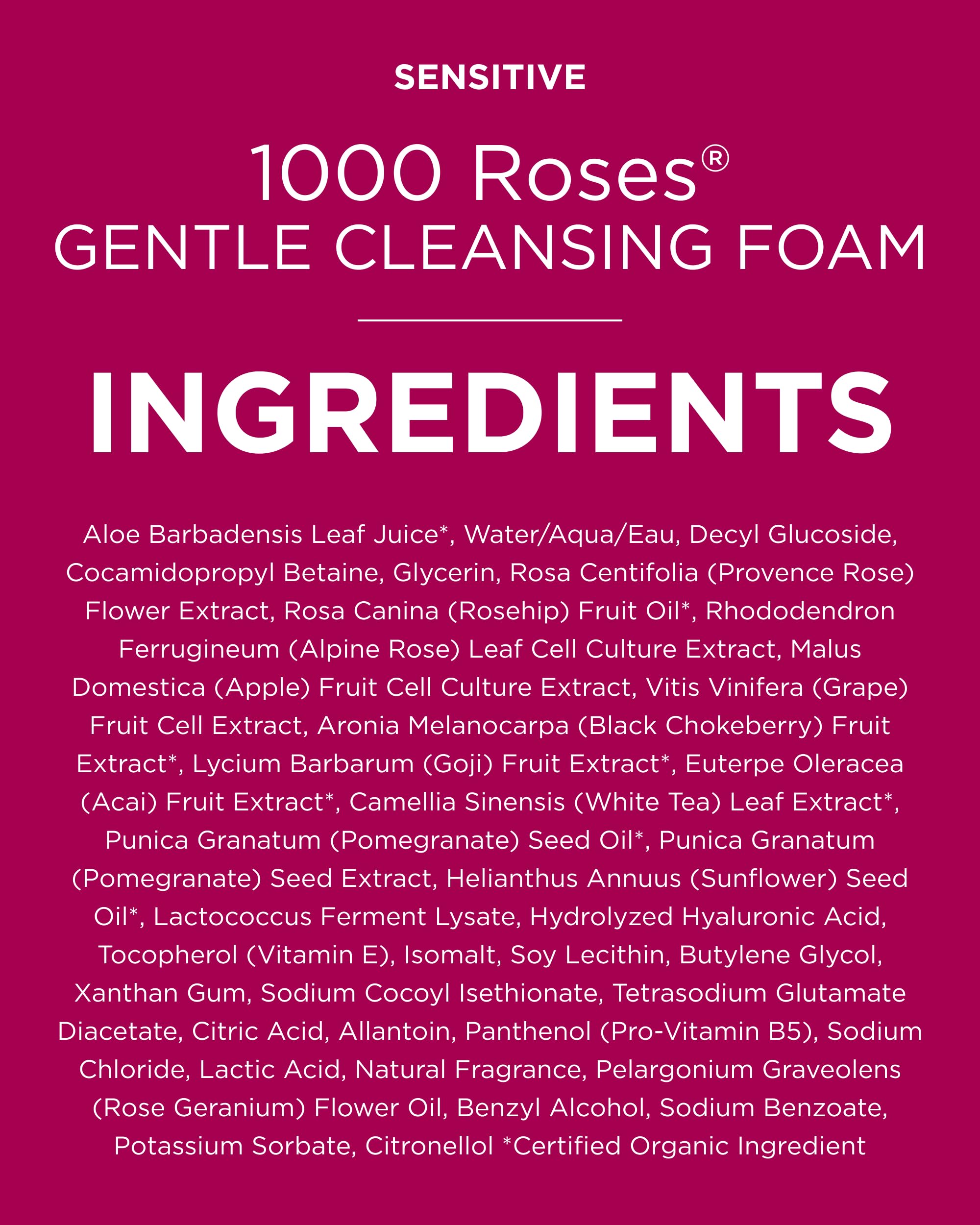 Andalou Naturals foaming texture application demonstrates easy AM/PM cleanse
