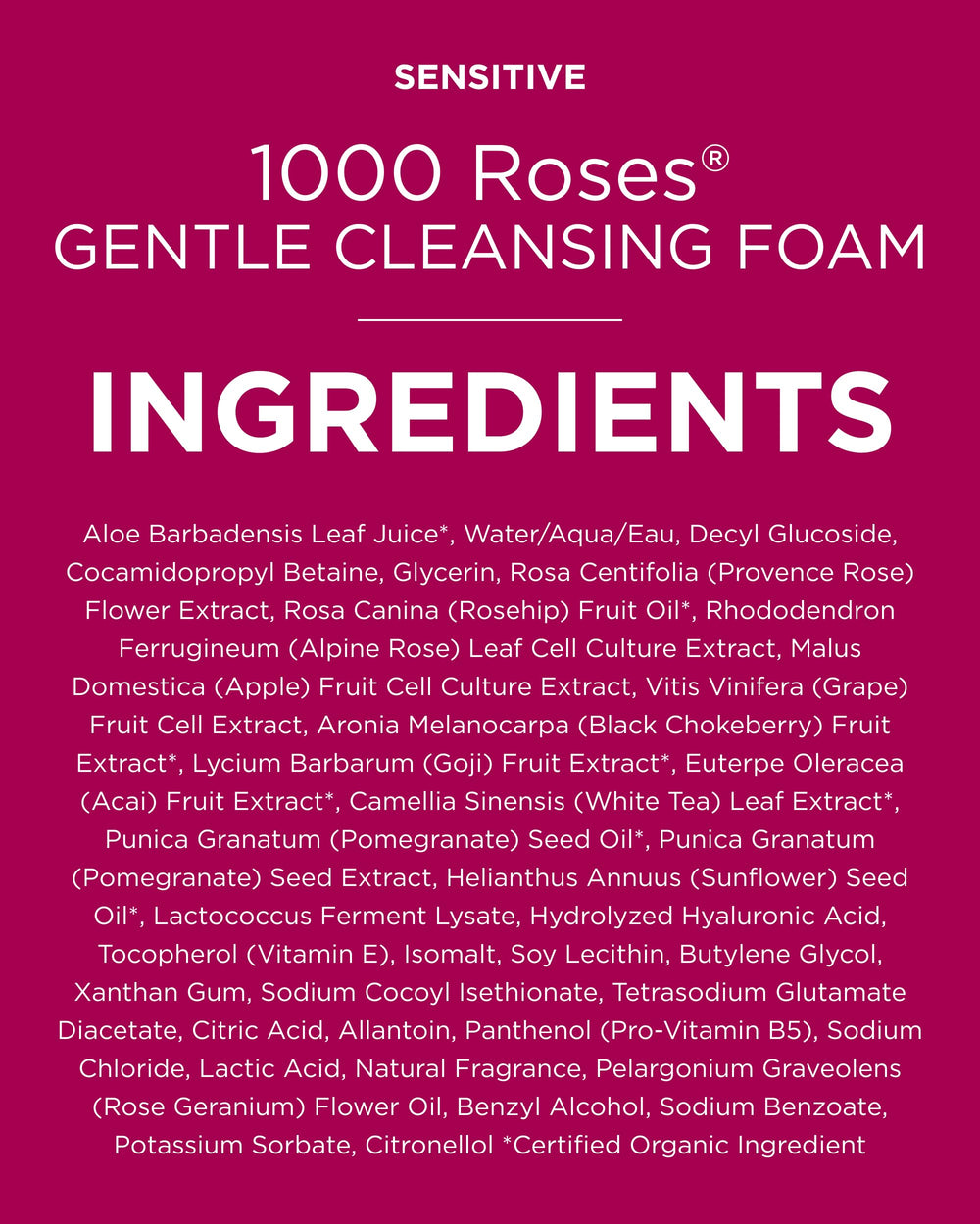 Andalou Naturals foaming texture application demonstrates easy AM/PM cleanse