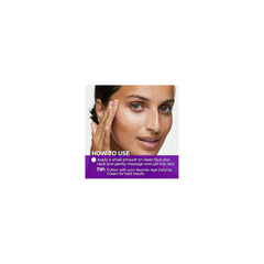 Andalou Naturals Fruit Stem Cell Revitalize Serum texture swirls on skin.