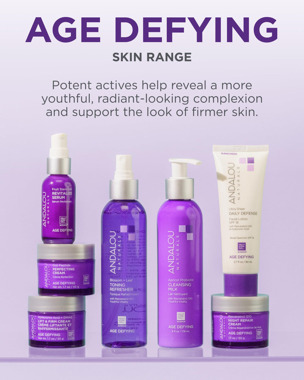 Night routine scene featuring Goji Peptide Perfecting Cream for overnight nourishment.