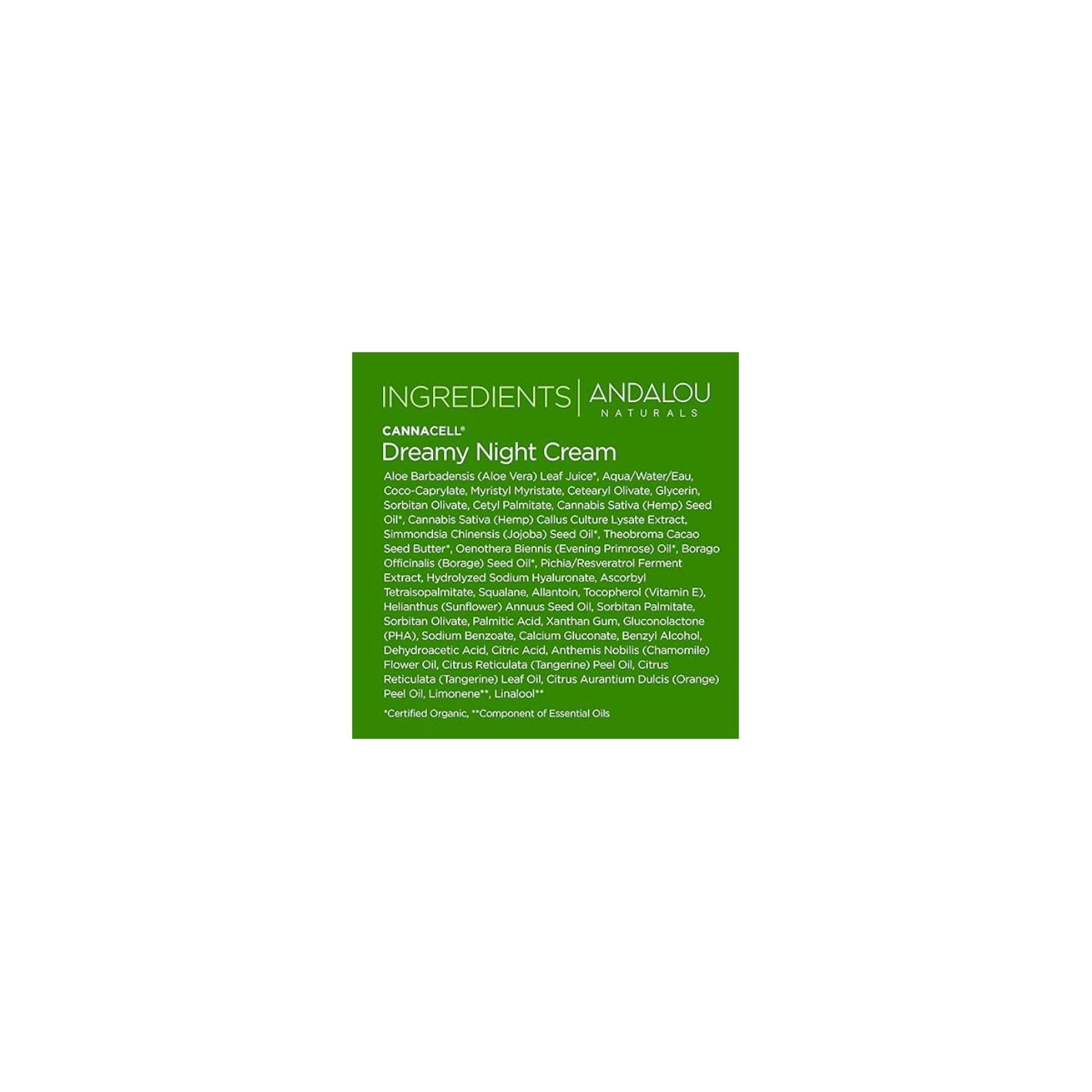 Andalou Naturals Heirloom Apple stem cells image signals potent fruit stem cell science.