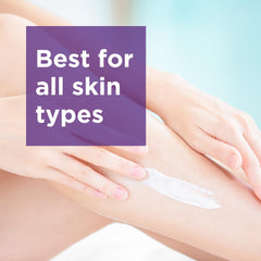 Andalou Naturals Lavender Thyme lotion pour close-up shows smooth, quick-absorbing texture