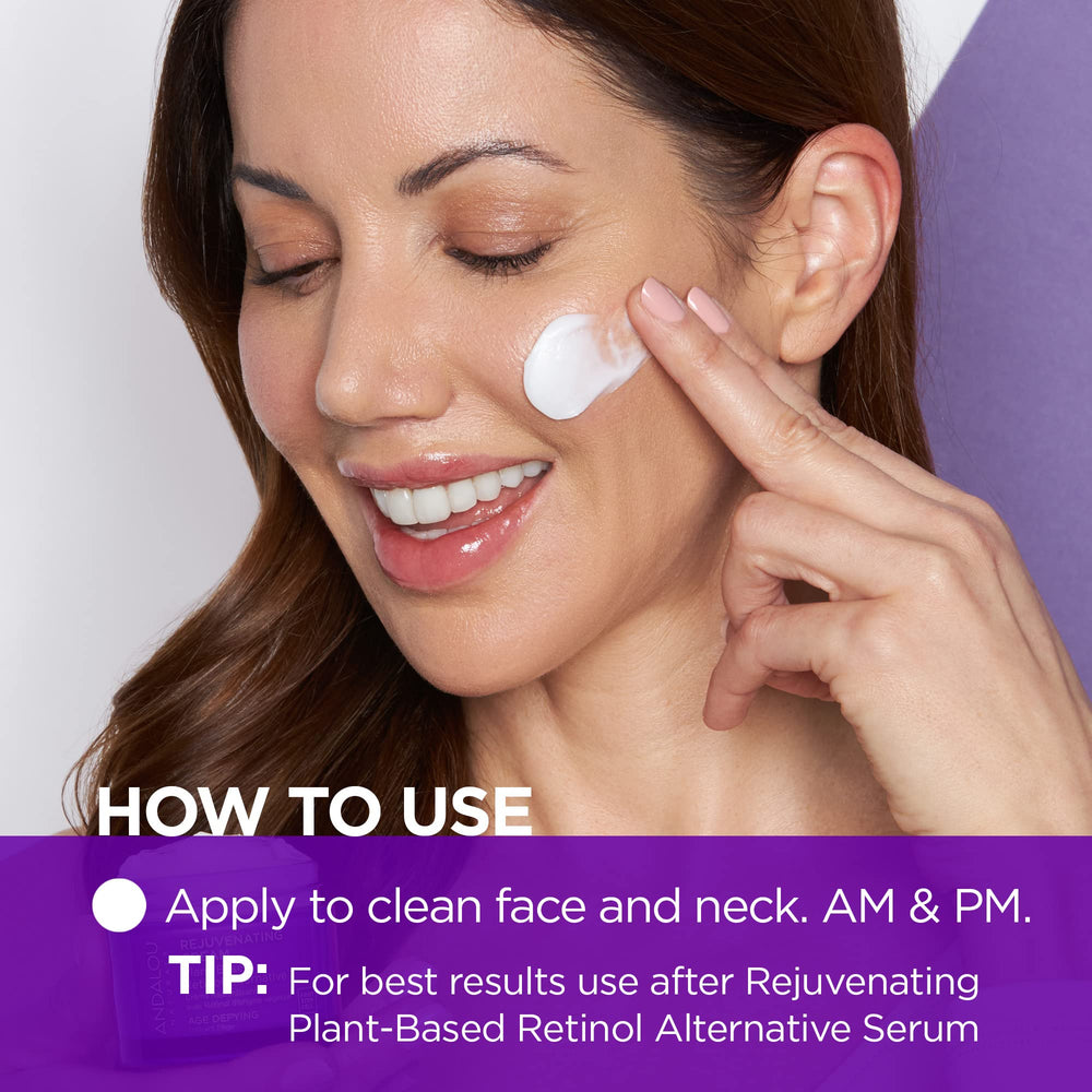 Andalou Naturals Organic non-GMO ingredients banner signals clean beauty standards