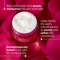 Andalou Naturals Rosa Centifolia Extract swirl signals antioxidant support for skin resilience