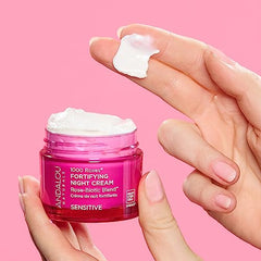 Andalou Naturals Rose Biotic Blend label highlights postbiotic benefits for calmer, balanced skin