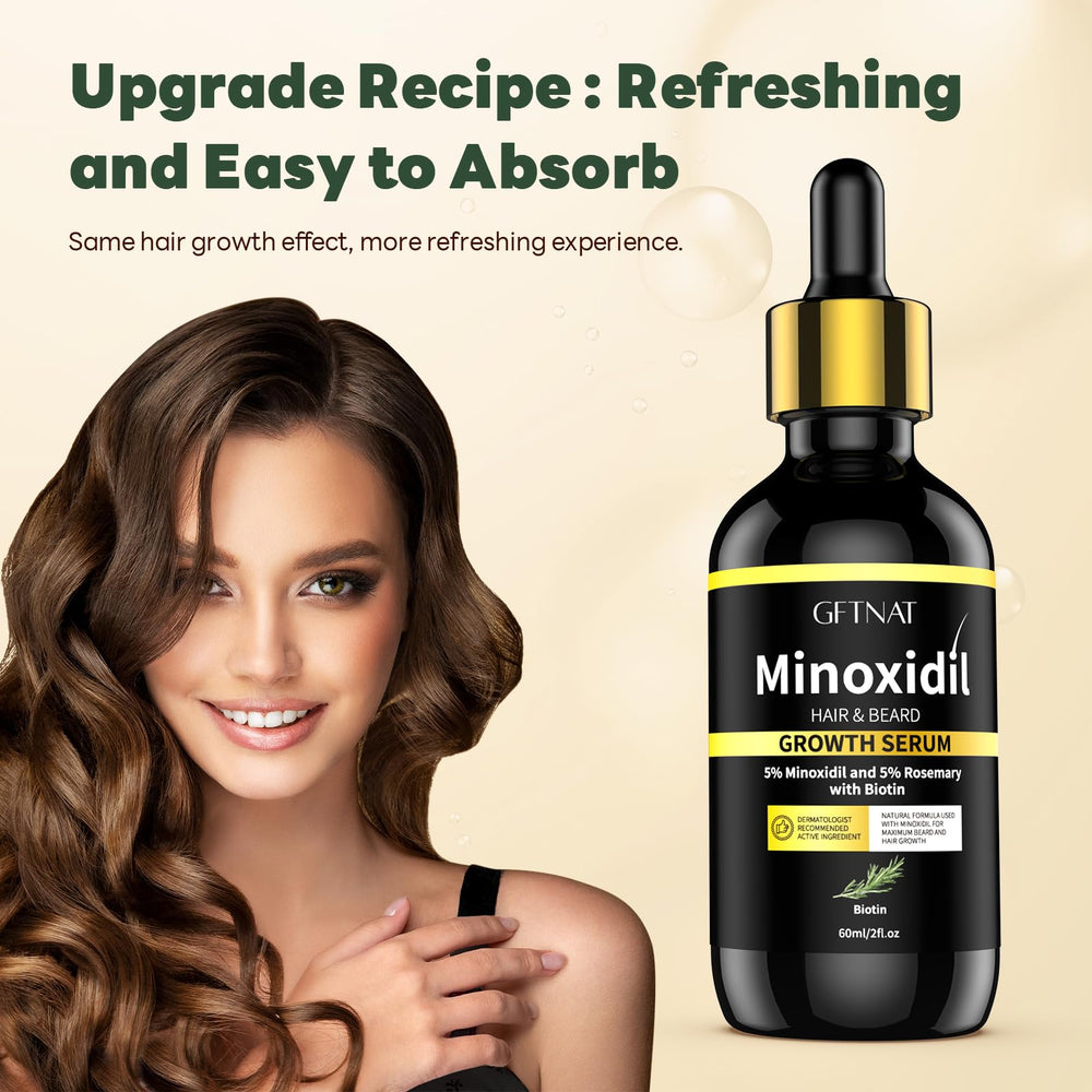 Andelusita minoxidil scalp-application demonstrates easy twice-daily routine.