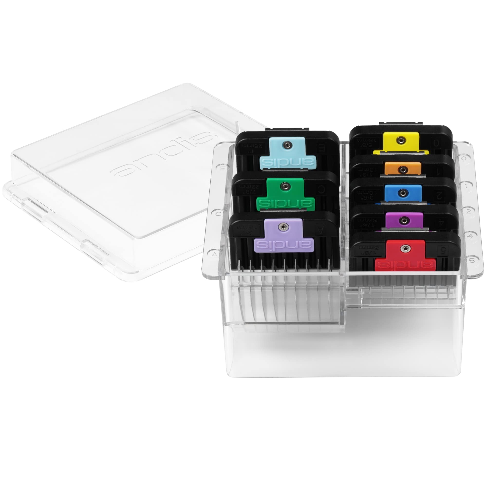 Andis lifting-combs-8 universal-fit-profile close-up indicates secure compatibility.