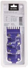 Andis Master Dual Magnet Large Comb four sizes for precise fades and shaping.