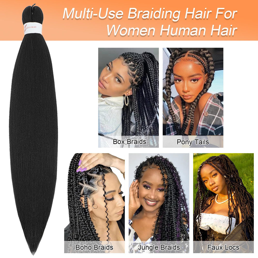 Anemoi 1b black pretstretch hair closeup highlights comfort