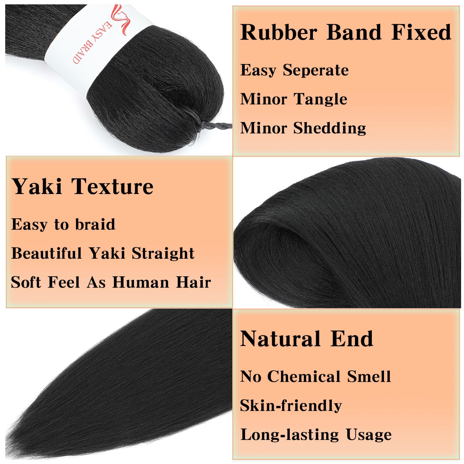 Anemoi premium synthetic hair closeup shows soft sheen and skin-friendly feel