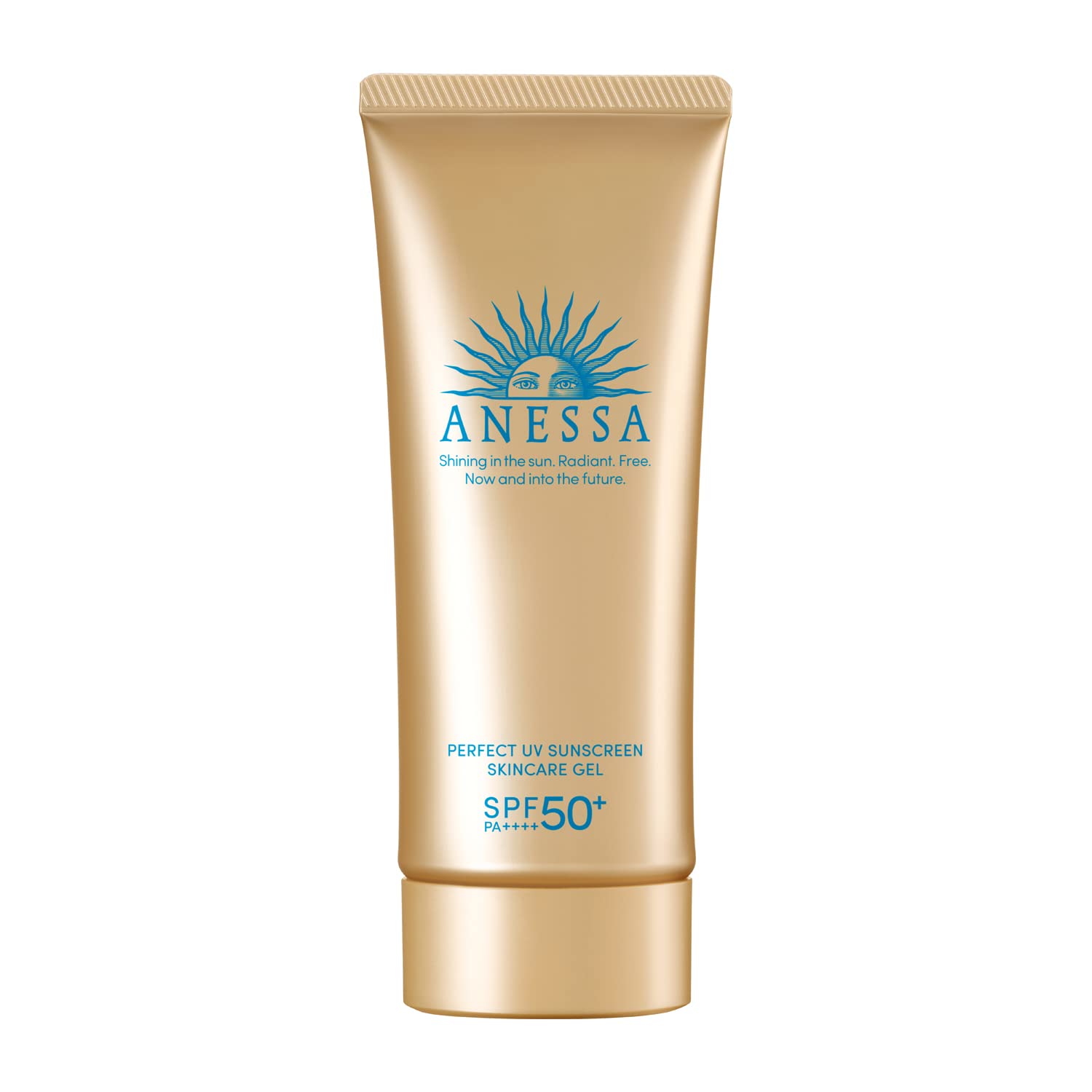 Anessa Perfect UV Skin Care Gel N sunscreen bottle with water-resistant protection