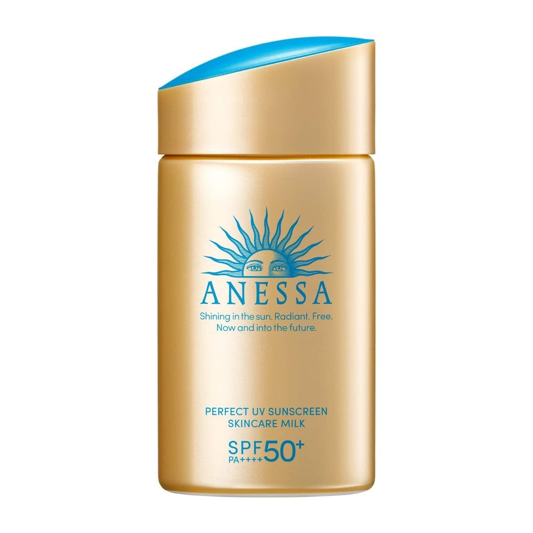 Anessa Perfect UV Skin Care Milk N bottle for smooth daily sun protection.
