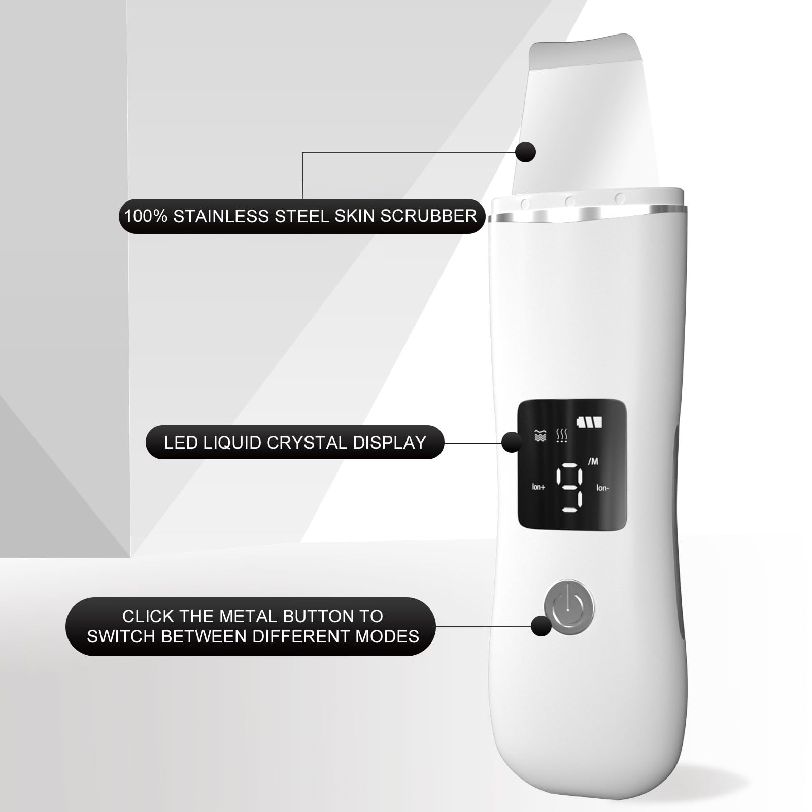 Anface Deep Cleansing mode removes buildup during routine skincare.