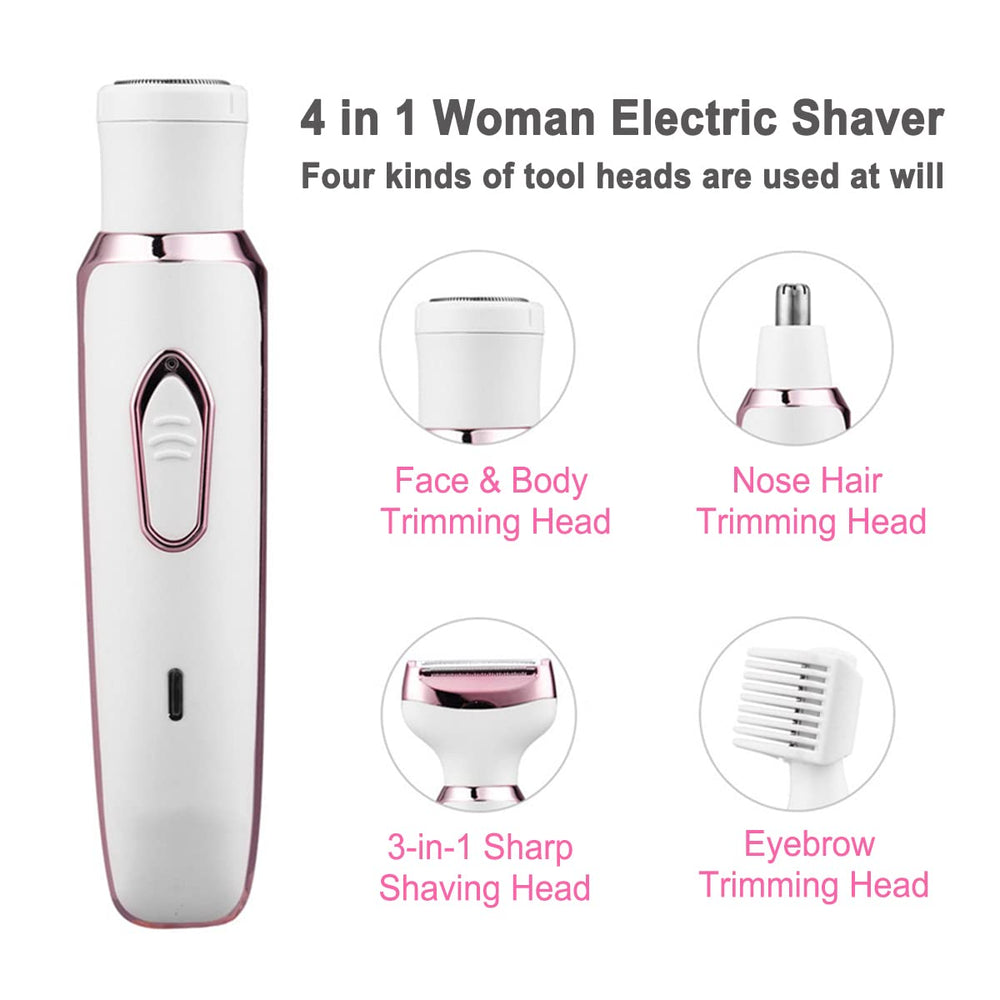 ANFOOS Eyebrow-trimmer attachment for neat, defined brows