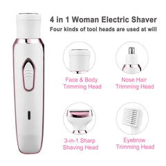 ANFOOS Eyebrow-trimmer attachment for neat, defined brows