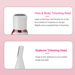 ANFOOS Face shave head for close, gentle facial grooming