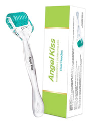 Angel Kiss derma roller case inside shows organized storage for at-home use.