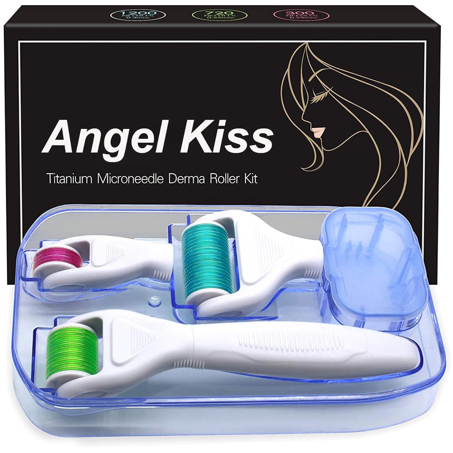 Angel Kiss derma roller gift-pack for skincare enthusiasts