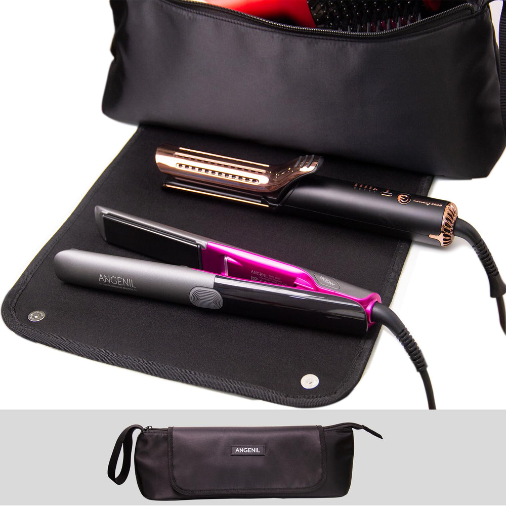 ANGENIL inside pocket layout neatly separating brushes and clips