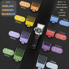 AngFan eight guards 1.5 to 19 mm enable versatile trims.