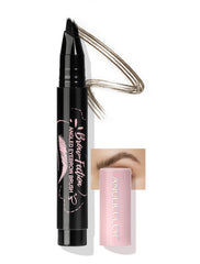 Anglicolor Eyebrow Pen in Tawny Brown with angled tip for precise hair-like strokes.