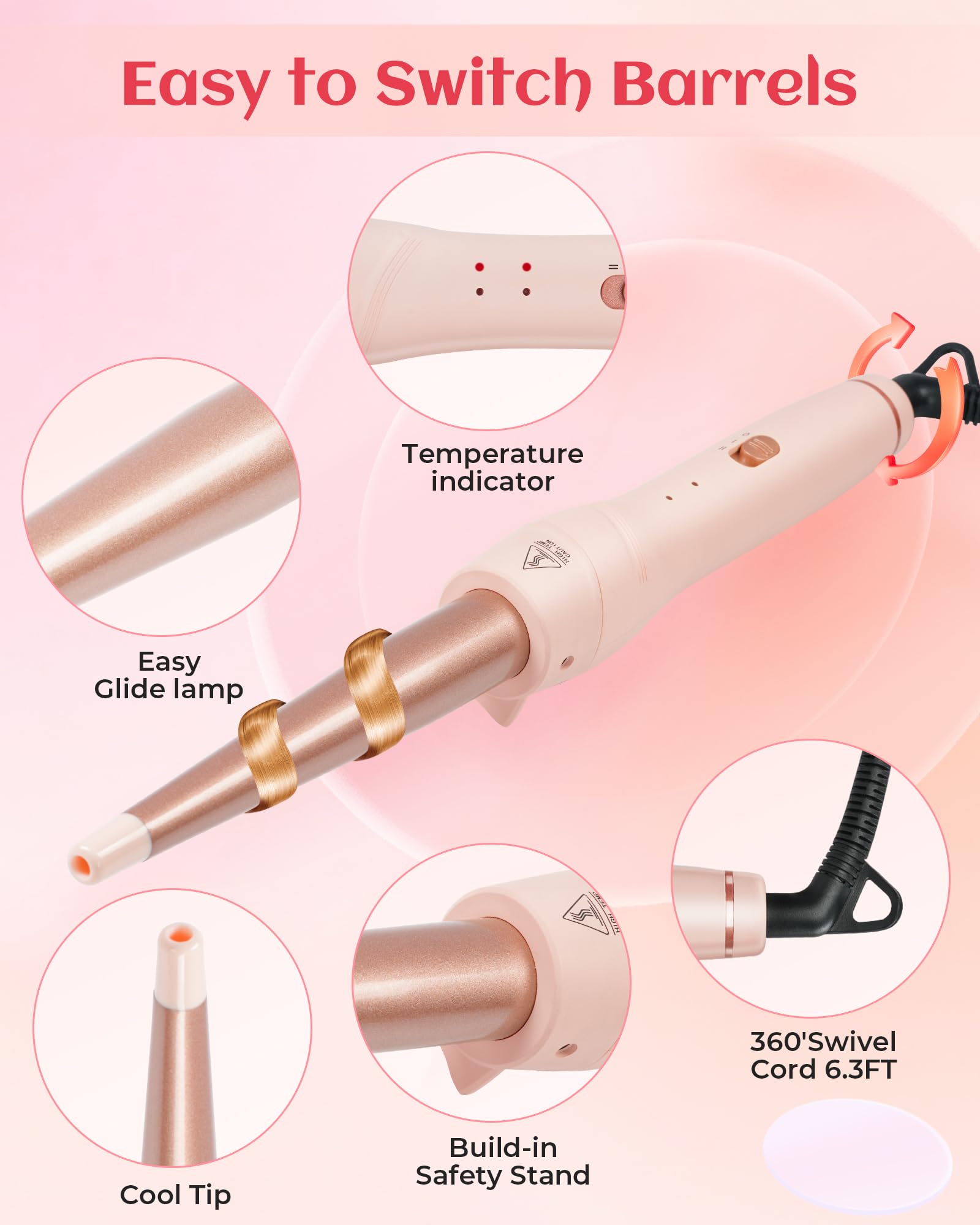 ANIEKIN interchangeable handle system simplifies switching barrels for different looks
