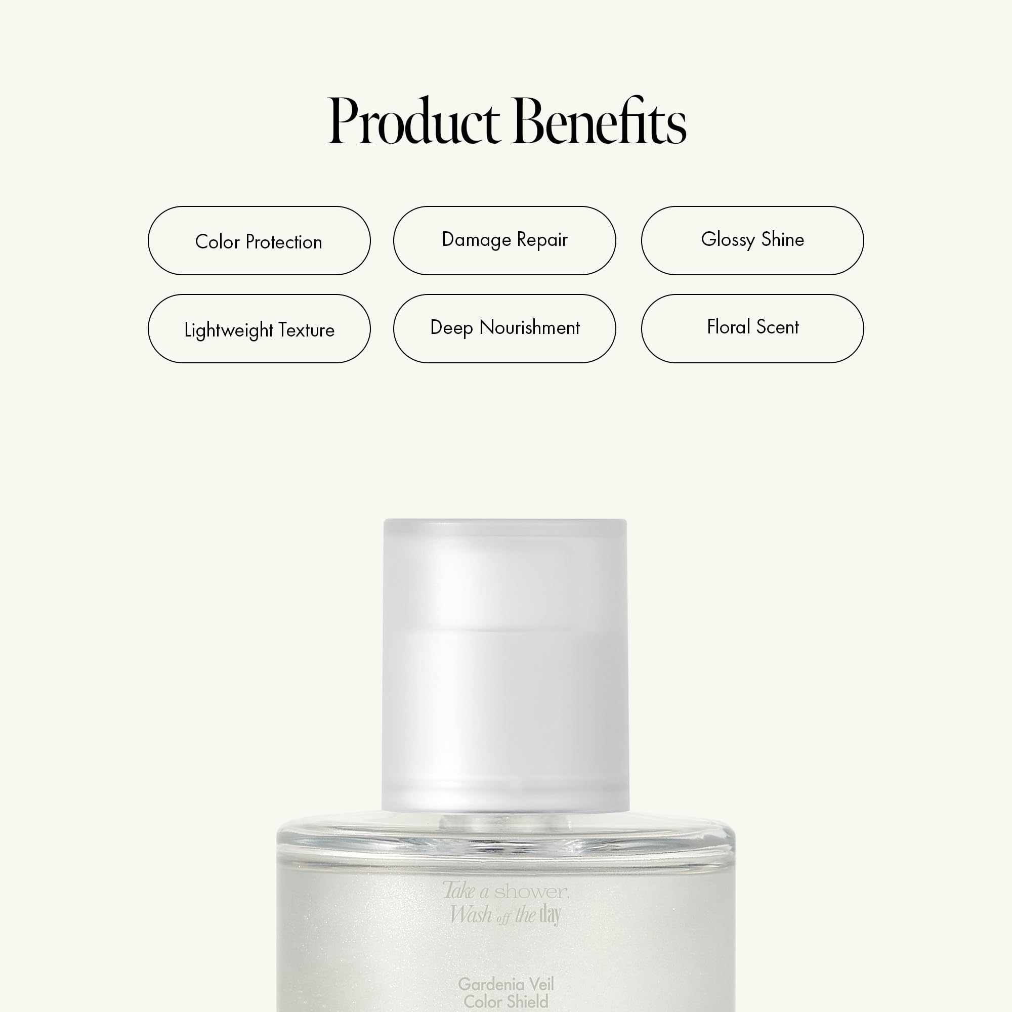 ANILLO Gardenia Veil fragrance swirls emphasize a floral scent for daily use.