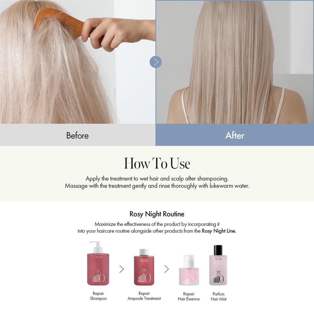 After use, hair feels light, smooth, and revived without greasiness.