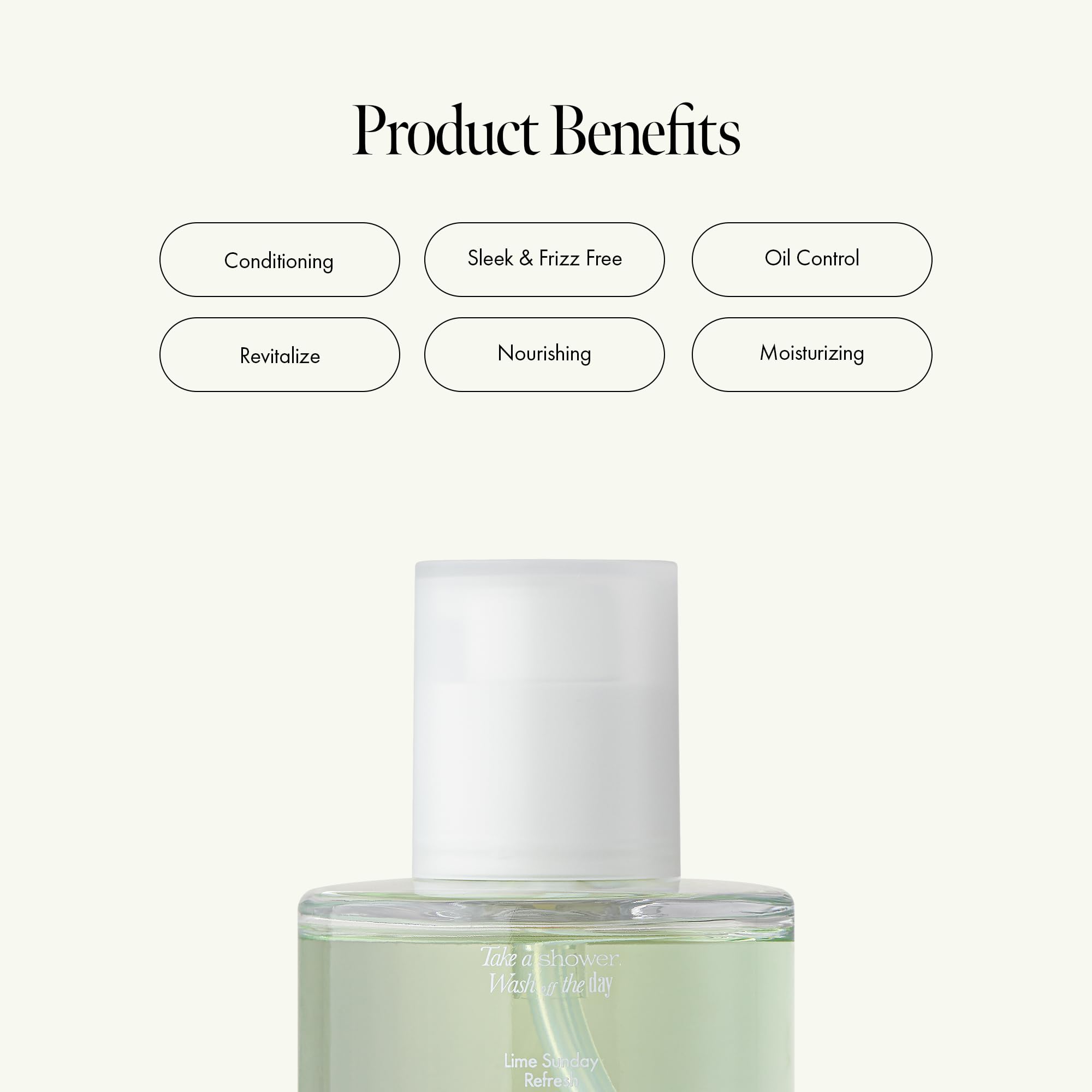 ANILLO Sunday Refresh hair after use shows natural shine without greasiness.