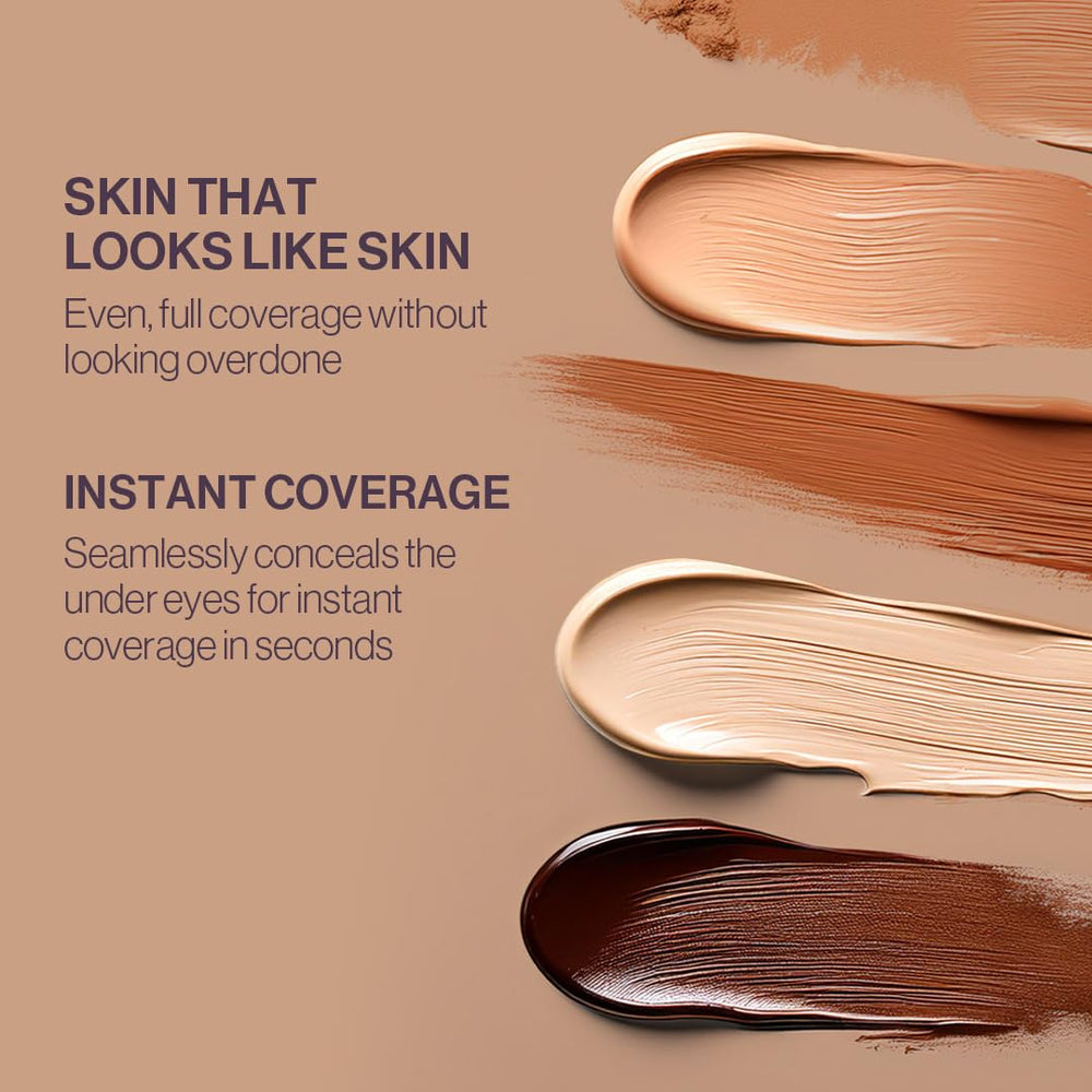 ANISA BEAUTY angled concealer brush durable and easy to clean for hygiene.