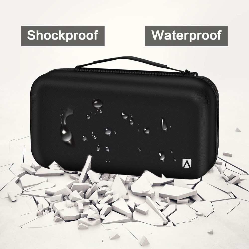 ANKHOH travel-ready case demonstrates portable protection for Dyson Supersonic during trips.
