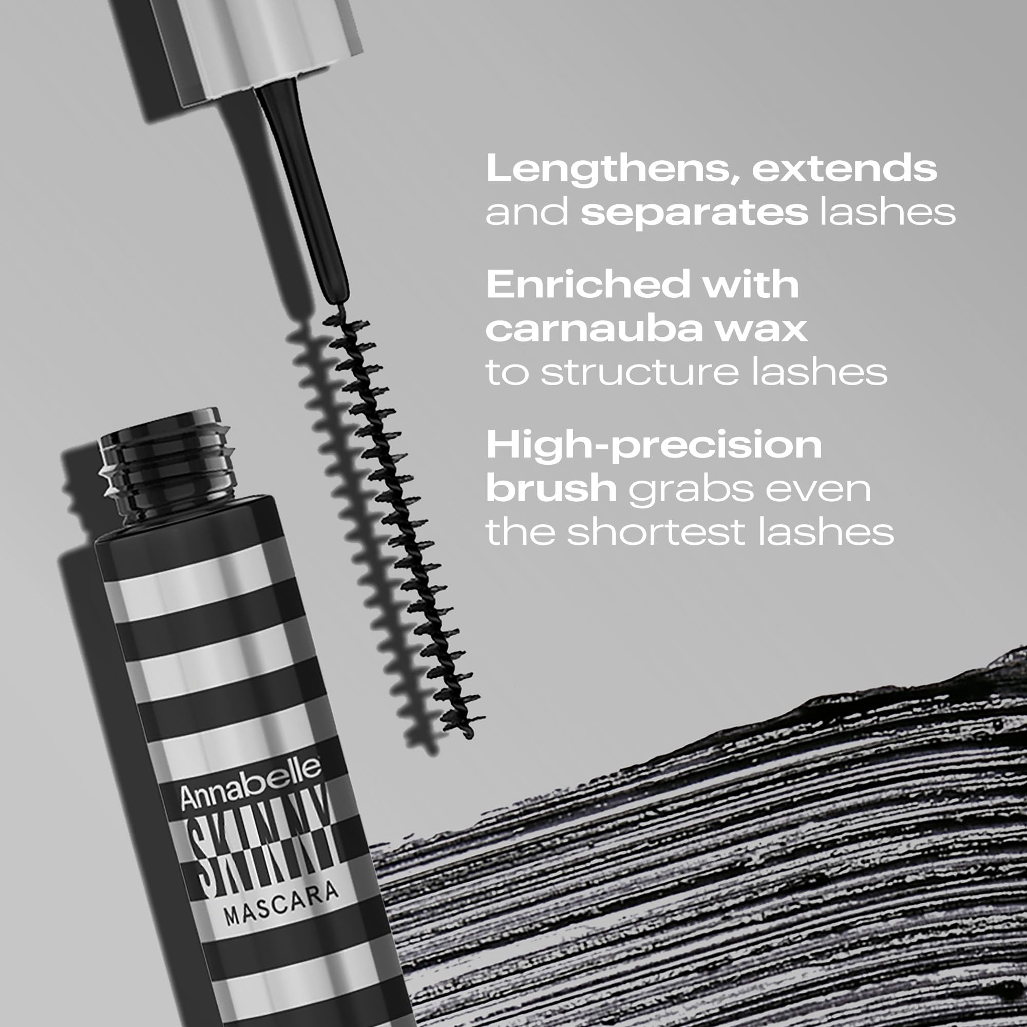 Annabelle Skinny Mascara eco-friendly packaging box highlights sustainability
