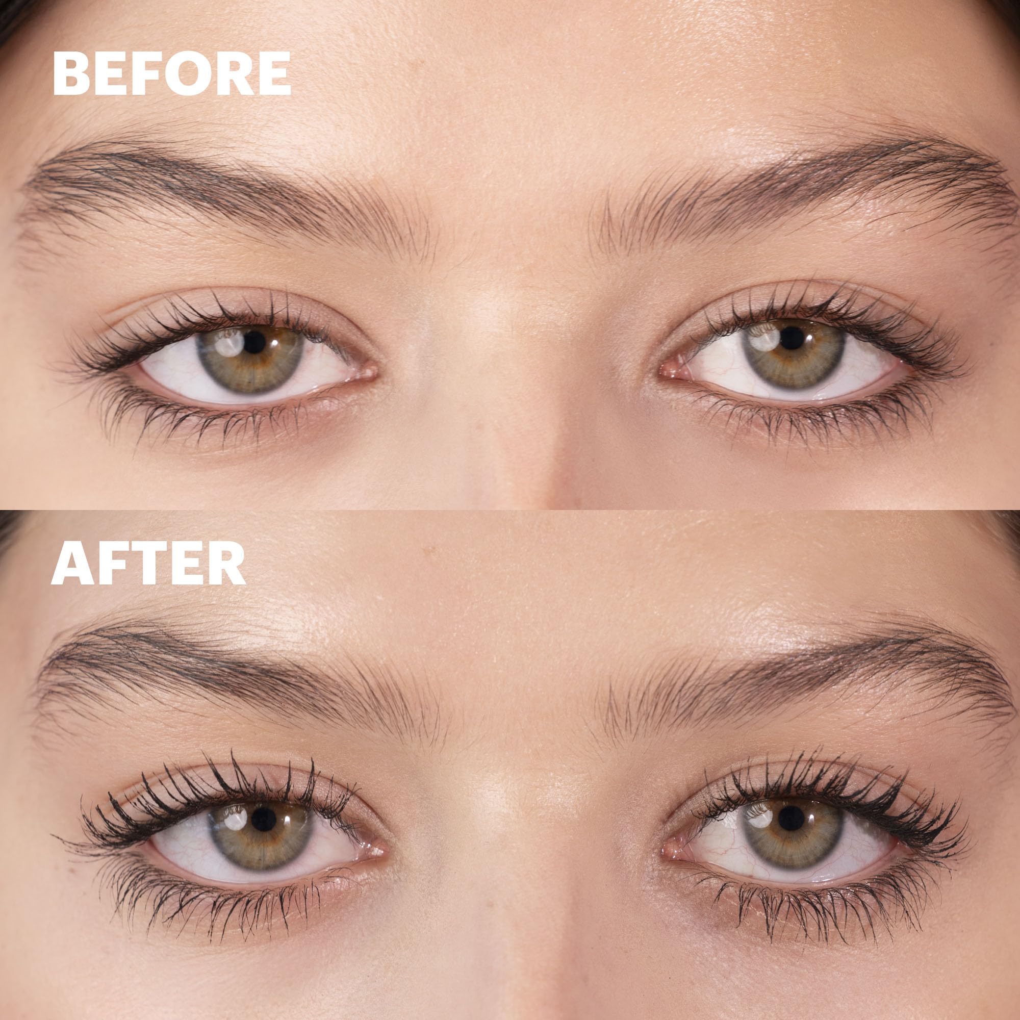 Annabelle Skinny Mascara wand during application shows no-clump formula
