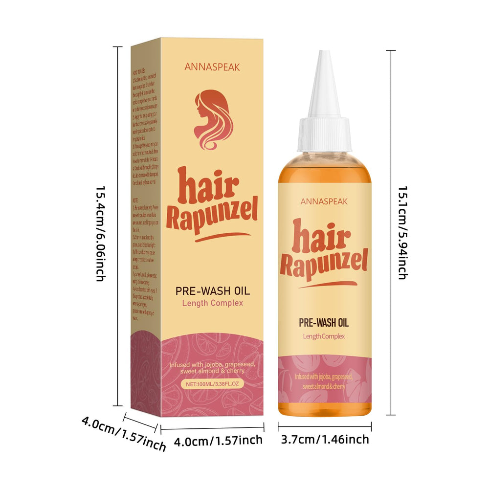 ANNASPEAK Rapunzel shine close-up image underscores glossy finish after use.