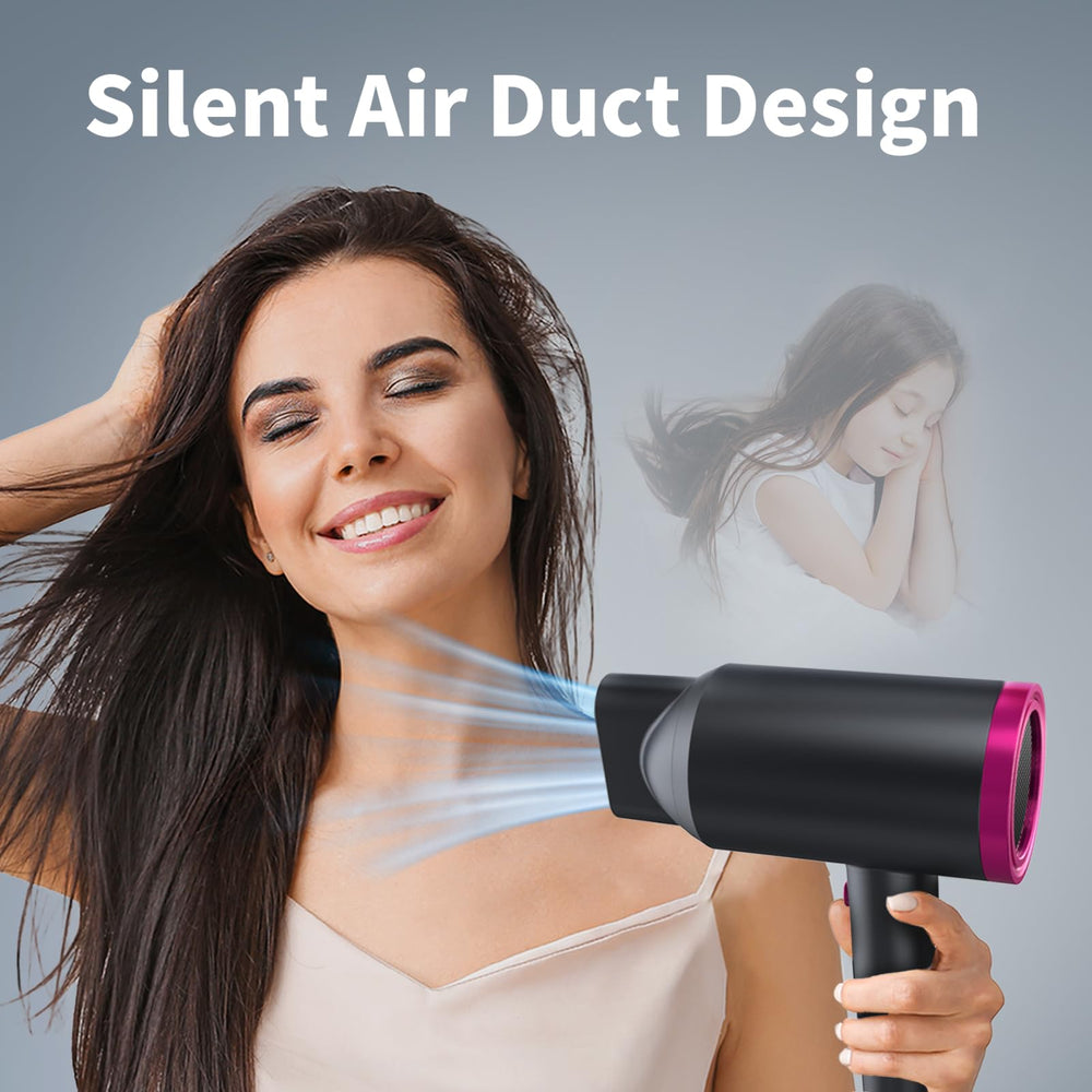 ANNE BETTY Ionic Dryer demonstrated at home for salon-quality finishes