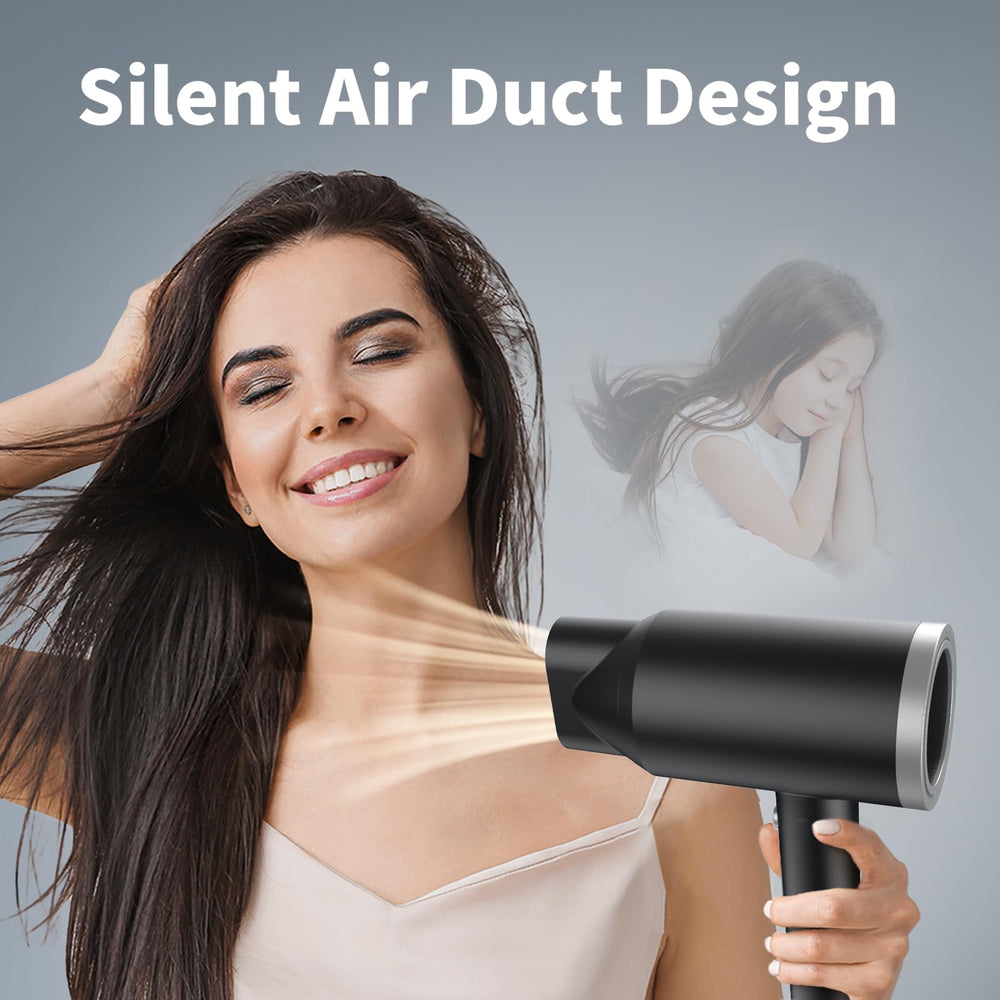 ANNE BETTY ionic hair dryer lightweight ergonomic handle for comfortable daily use